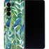 Cat Coq Tropical Leaves Galaxy Z Fold4 5G Skin